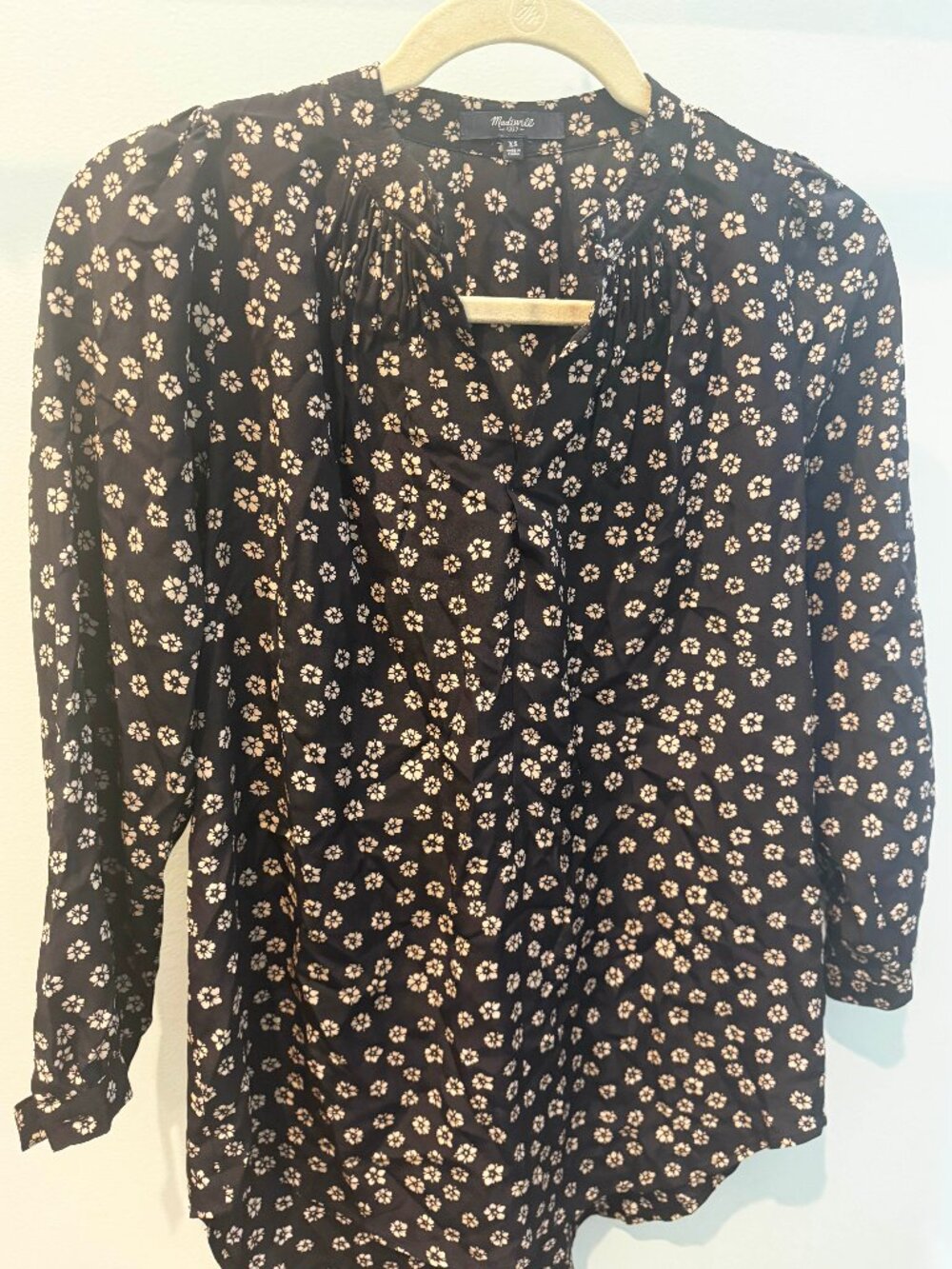 Madewell silk top